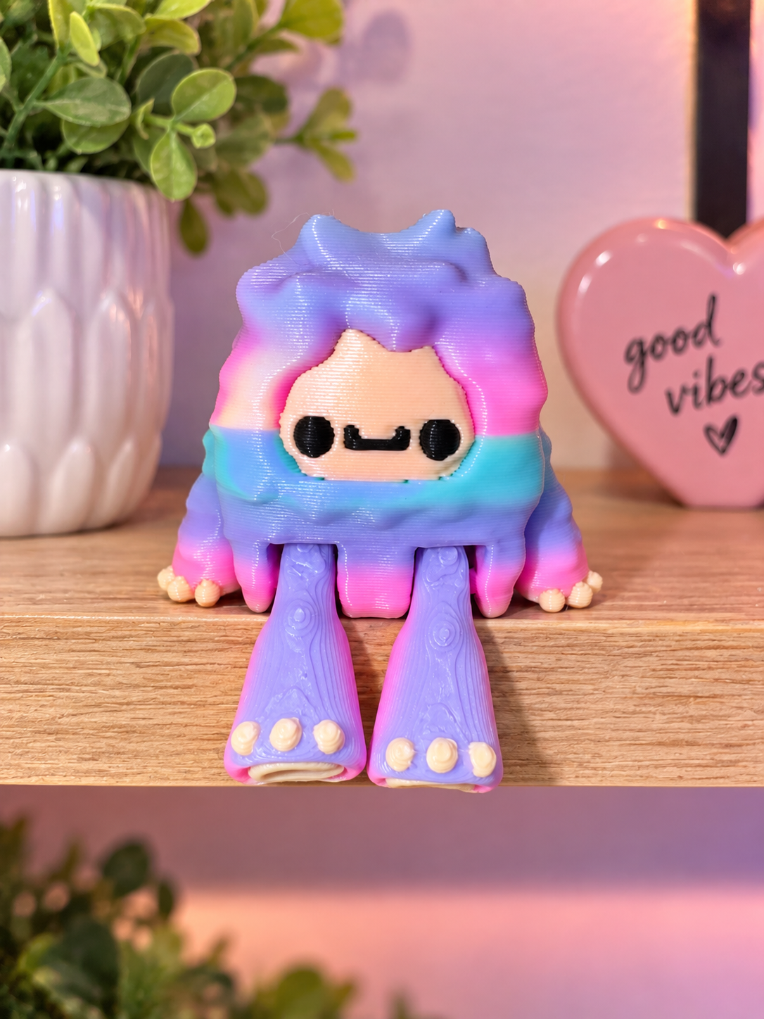 Ellie the Yeti - 3D printed