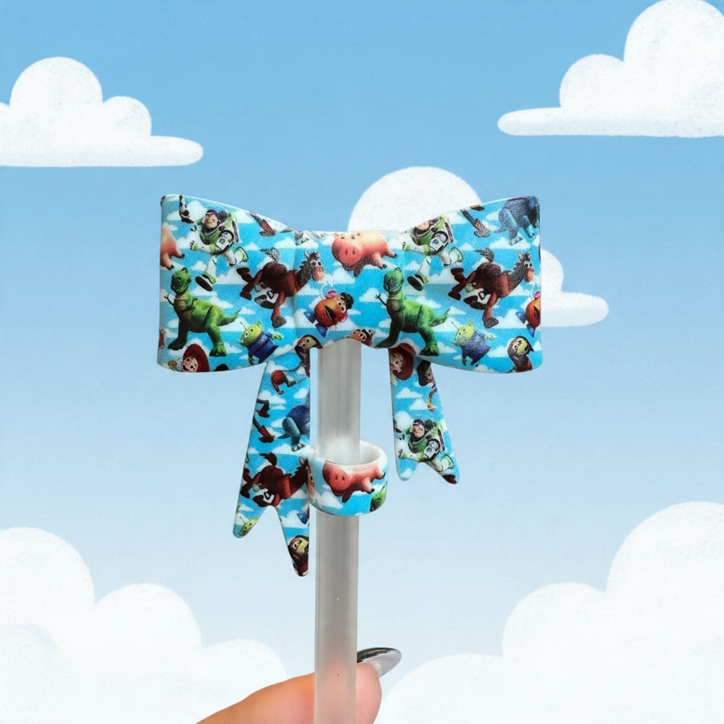 You’ve got a friend in me Straw Topper Bow