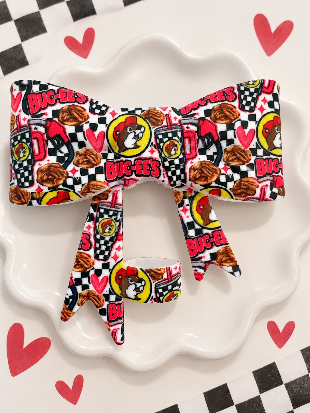 Buc-ee’s straw topper bow - exclusive