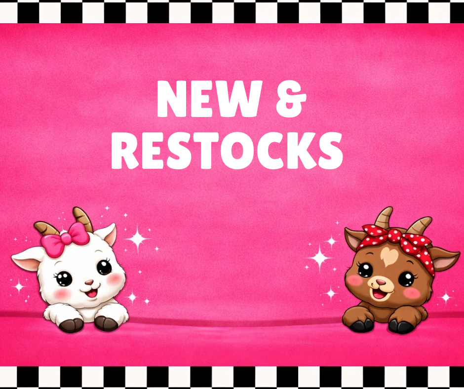 New & restocks