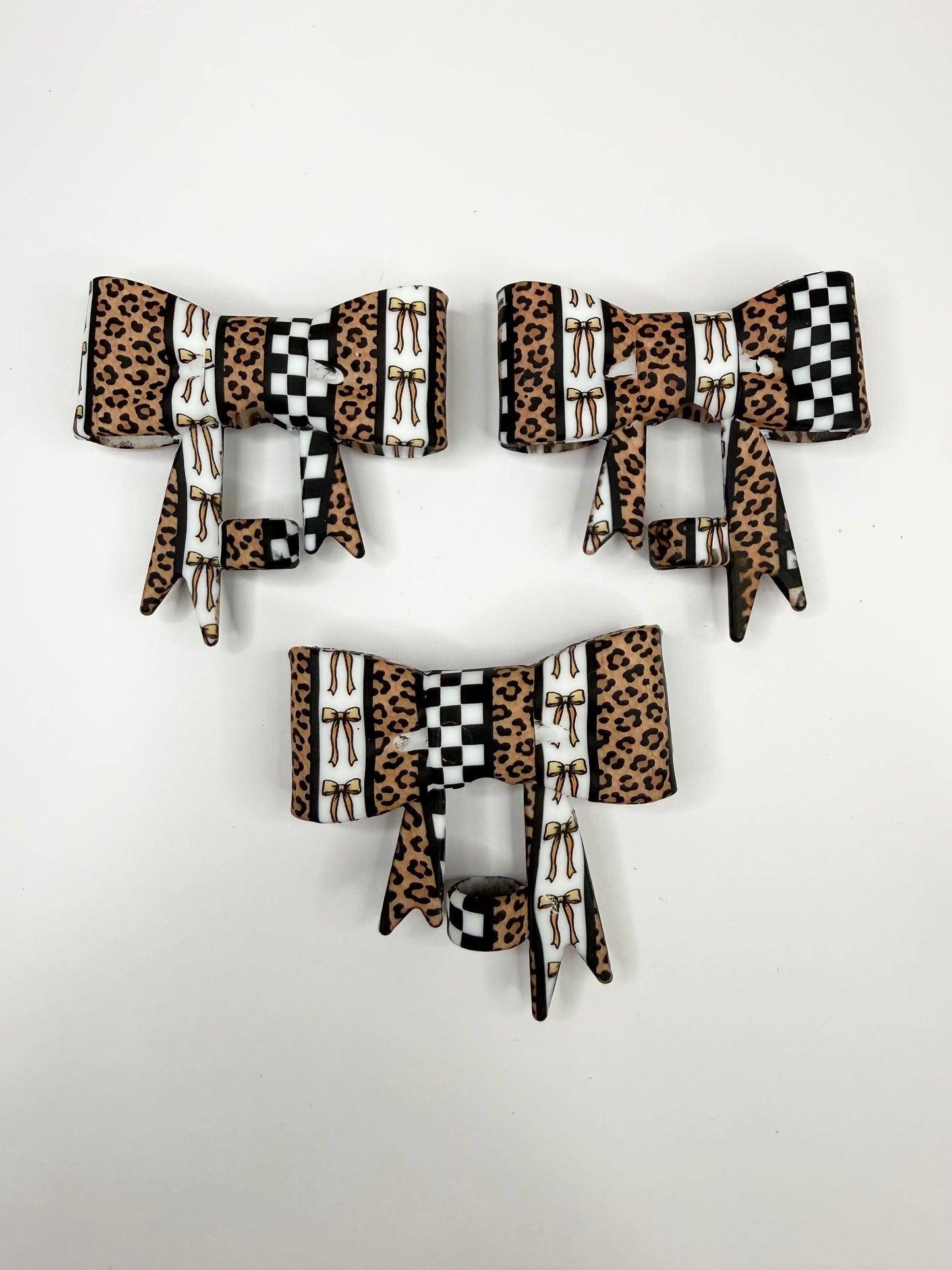 Pretty in leopard straw topper  - exclusive collab