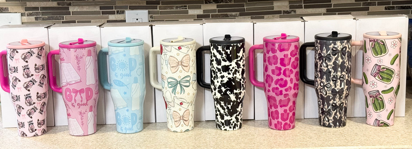 40oz stainless steel tumblers