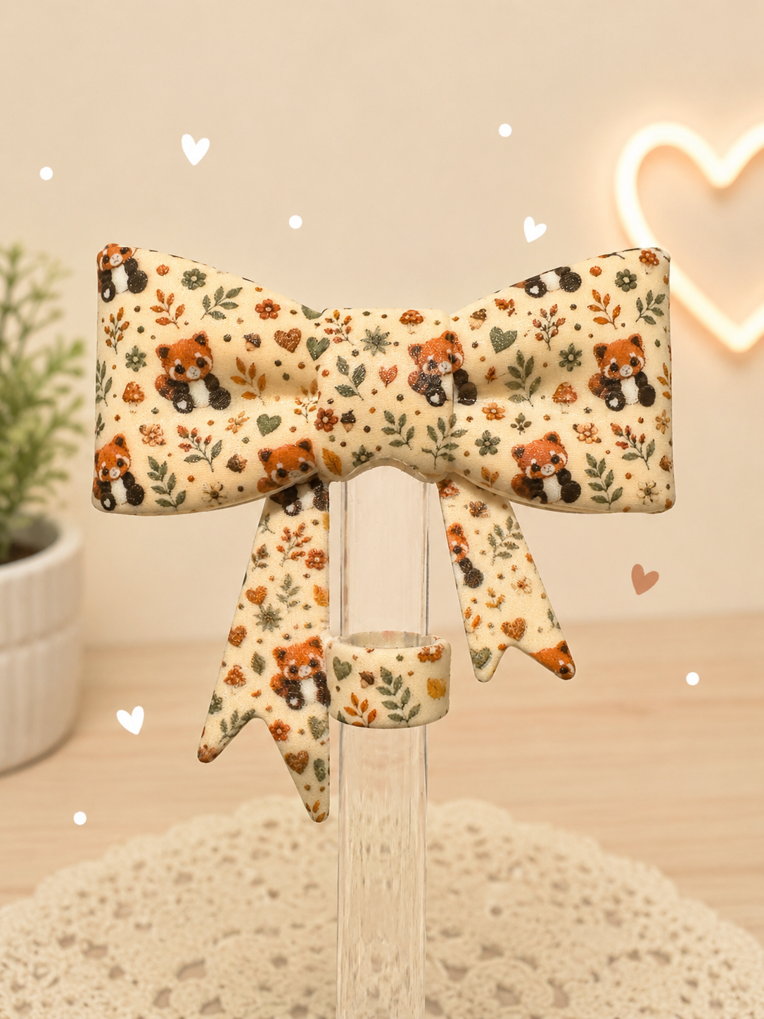 Rory straw topper bow - exclusive collab