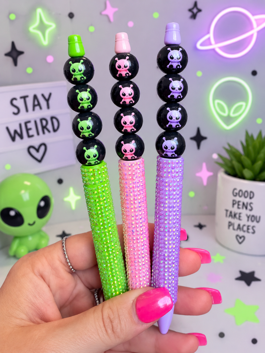 Cosmic cuties 15mm silicone beads - exclusive collab