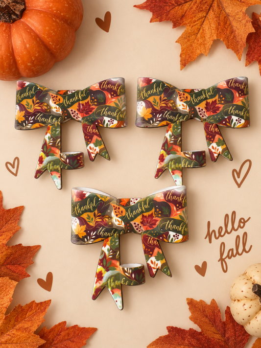 Thankful straw topper - exclusive collab