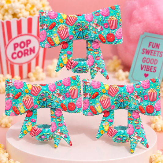 Carnival dream straw topper bow - exclusive collab