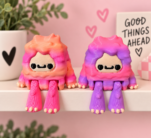 Ellie the Yeti - 3D printed