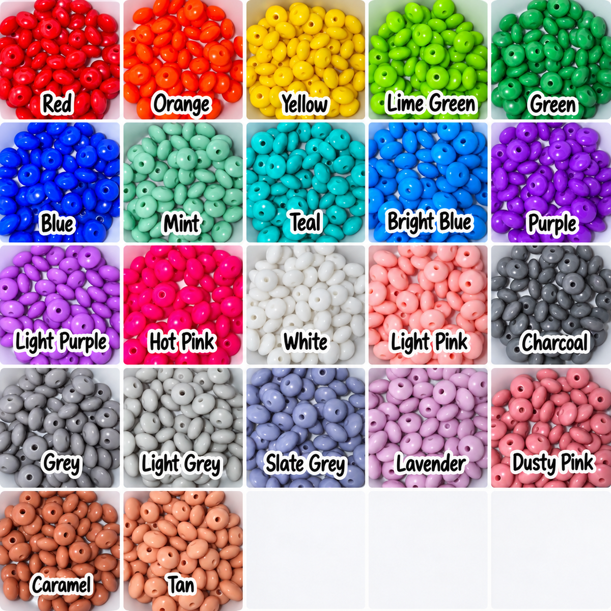 12mm Opal lentils