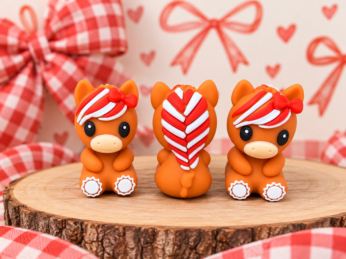 Harper the horse silicone focal - exclusive collab
