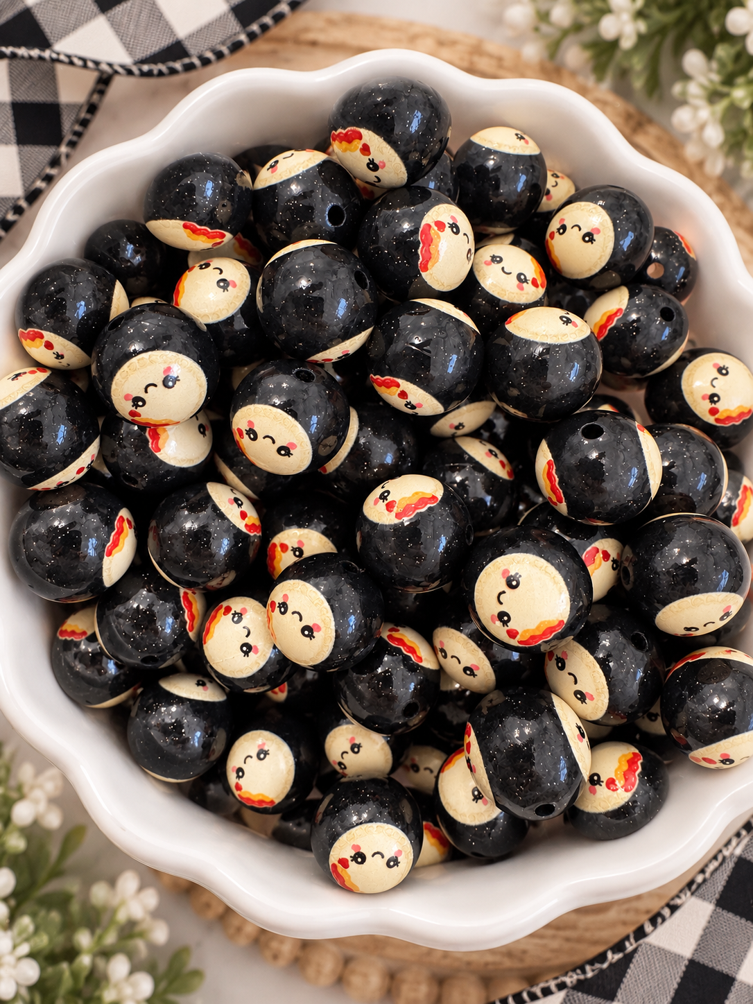 Uncrustables 15mm silicone beads - exclusive