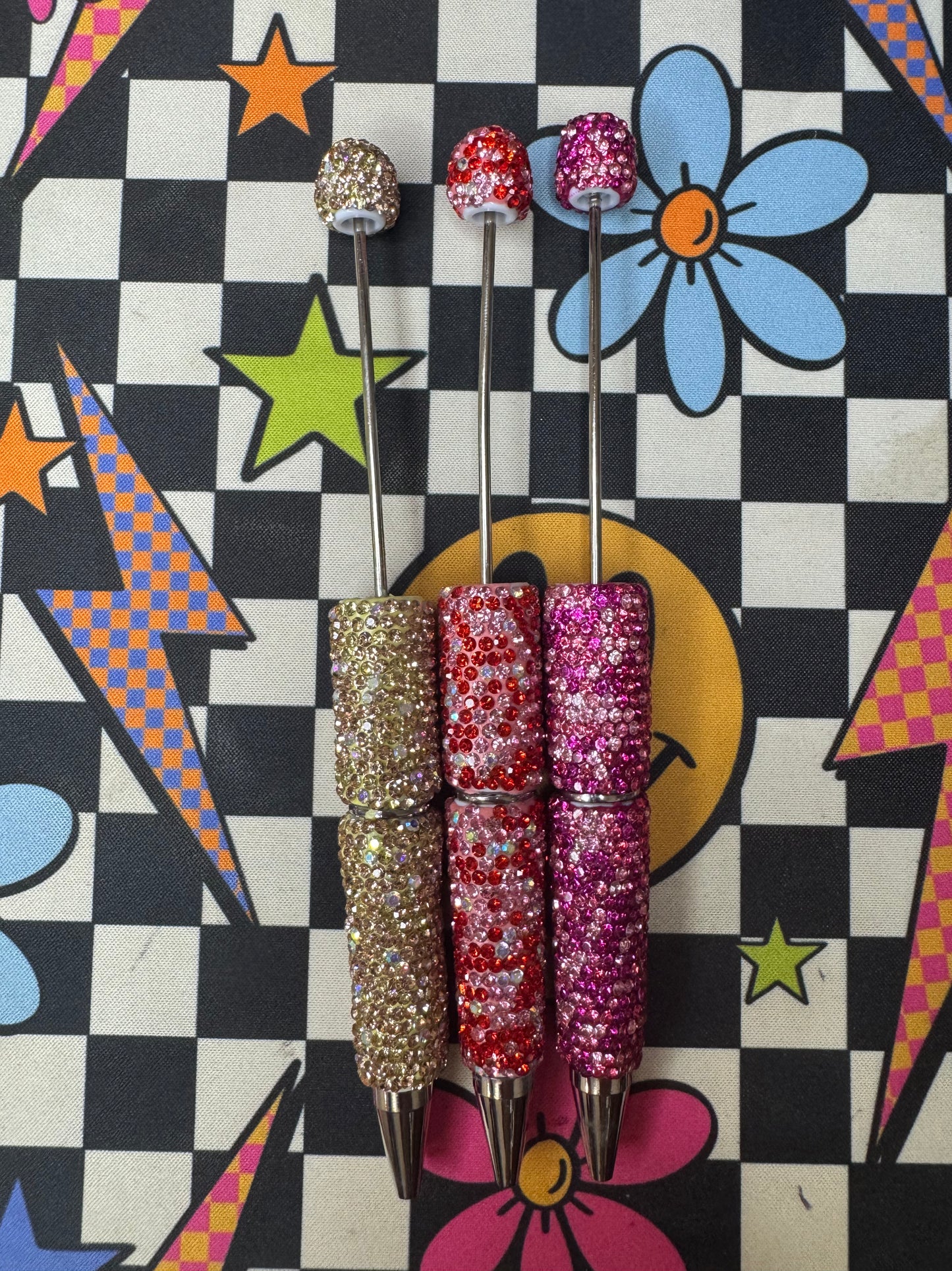 Bling AB Rhinestone Beadable Pens