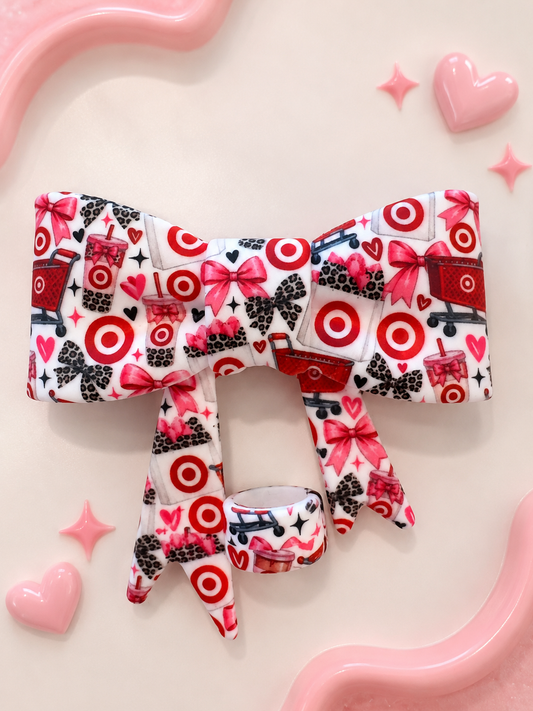 Target straw topper bow - exclusive
