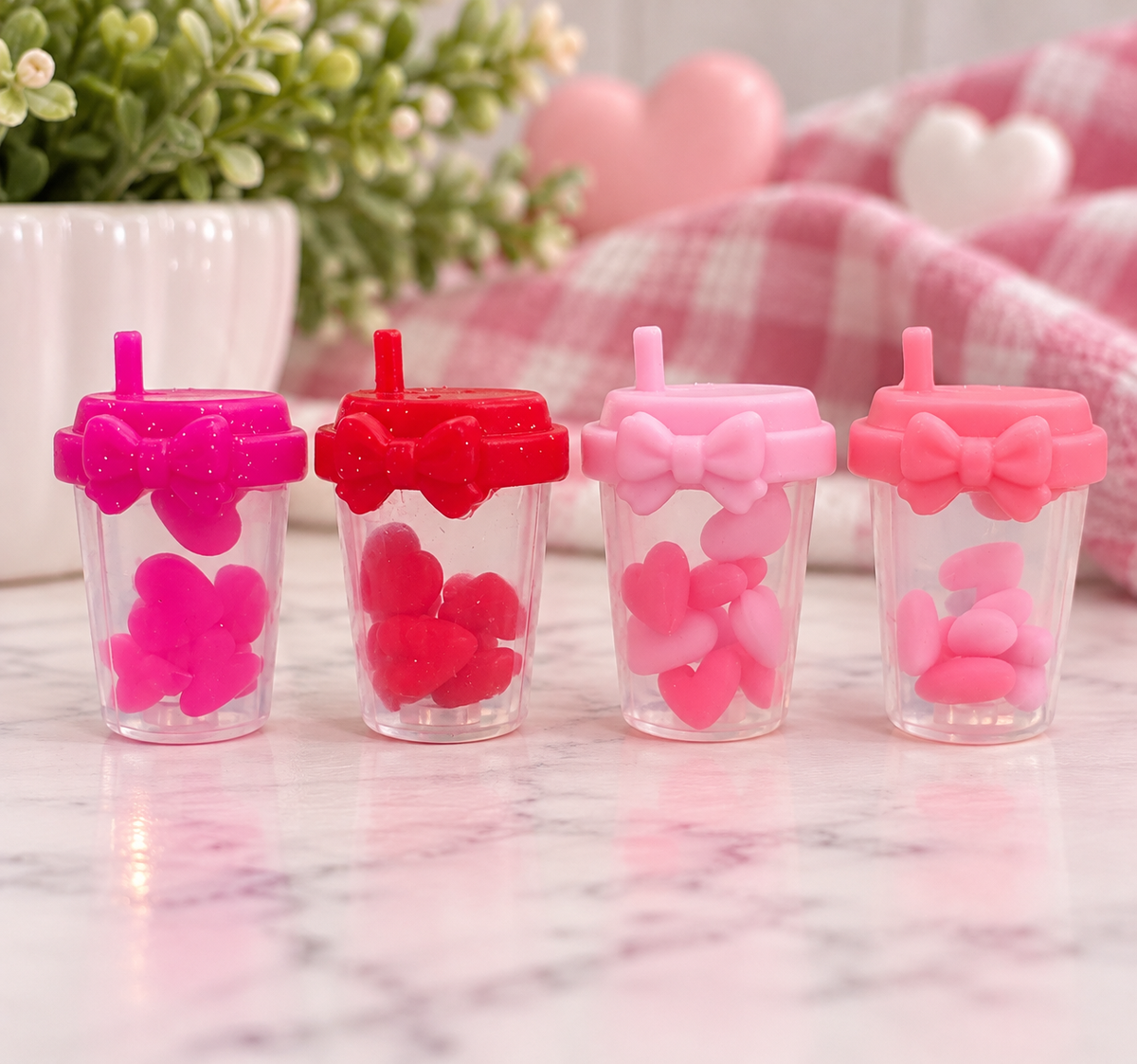 3d Heart Shaker Cups Silicone Focal