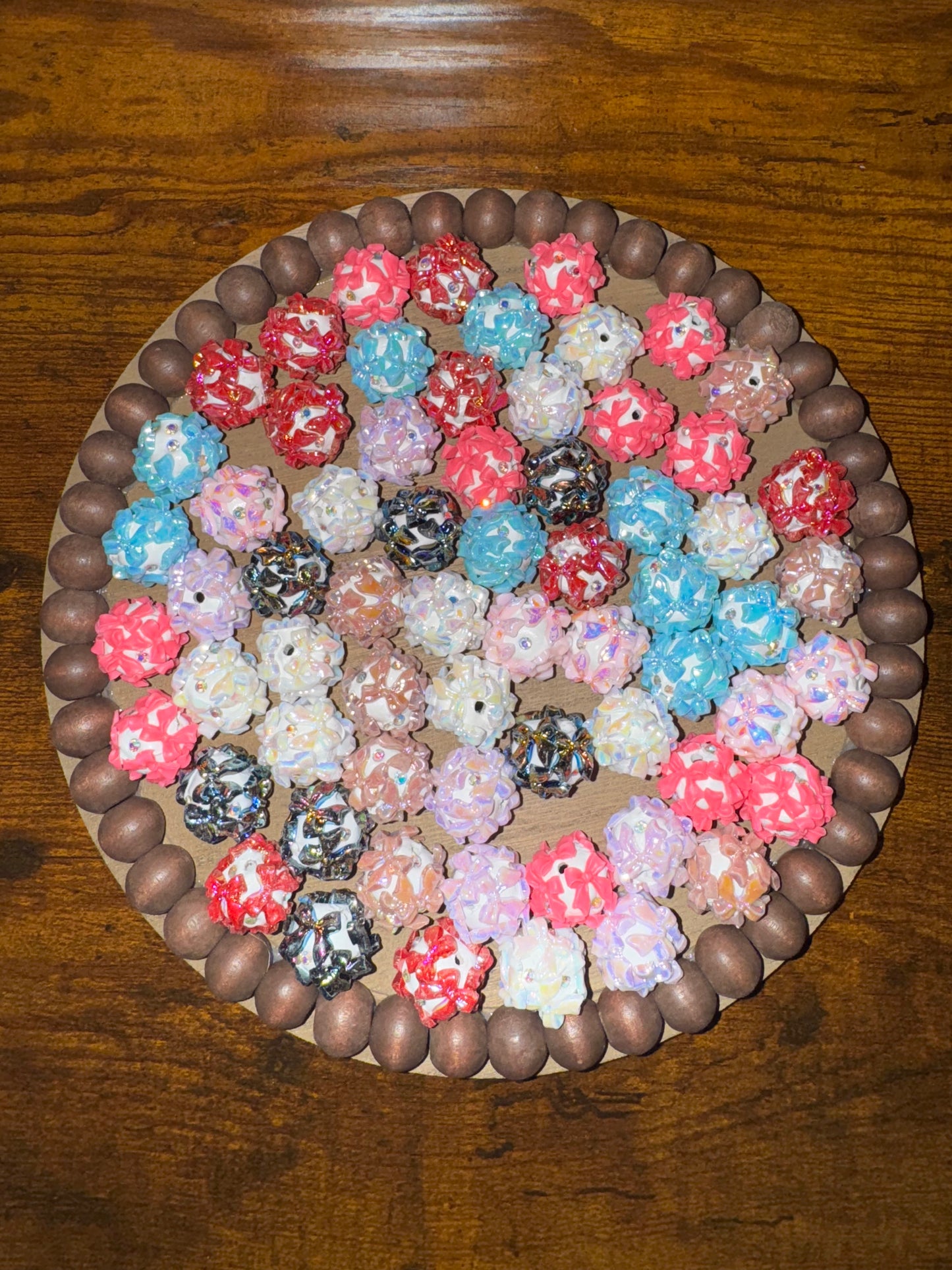 16MM Clay Bow Beads - 5 Pack