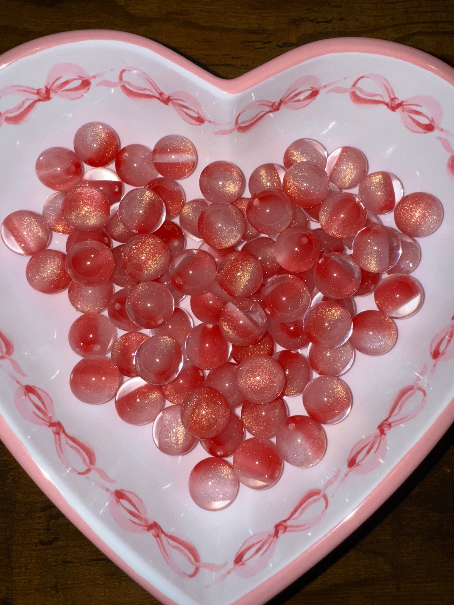 20MM Golden Hour Acrylic Beads