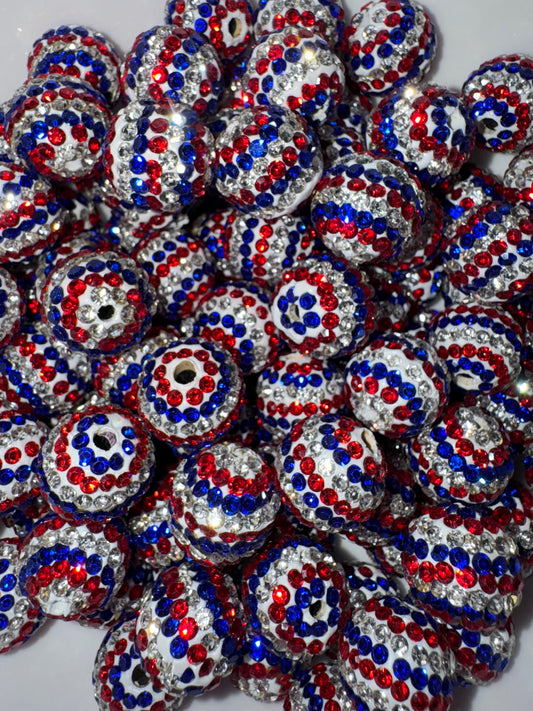 16MM USA Clay beads