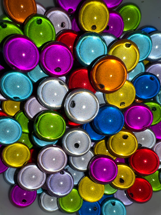 16MM Acrylic light bulb beads - 5 pack