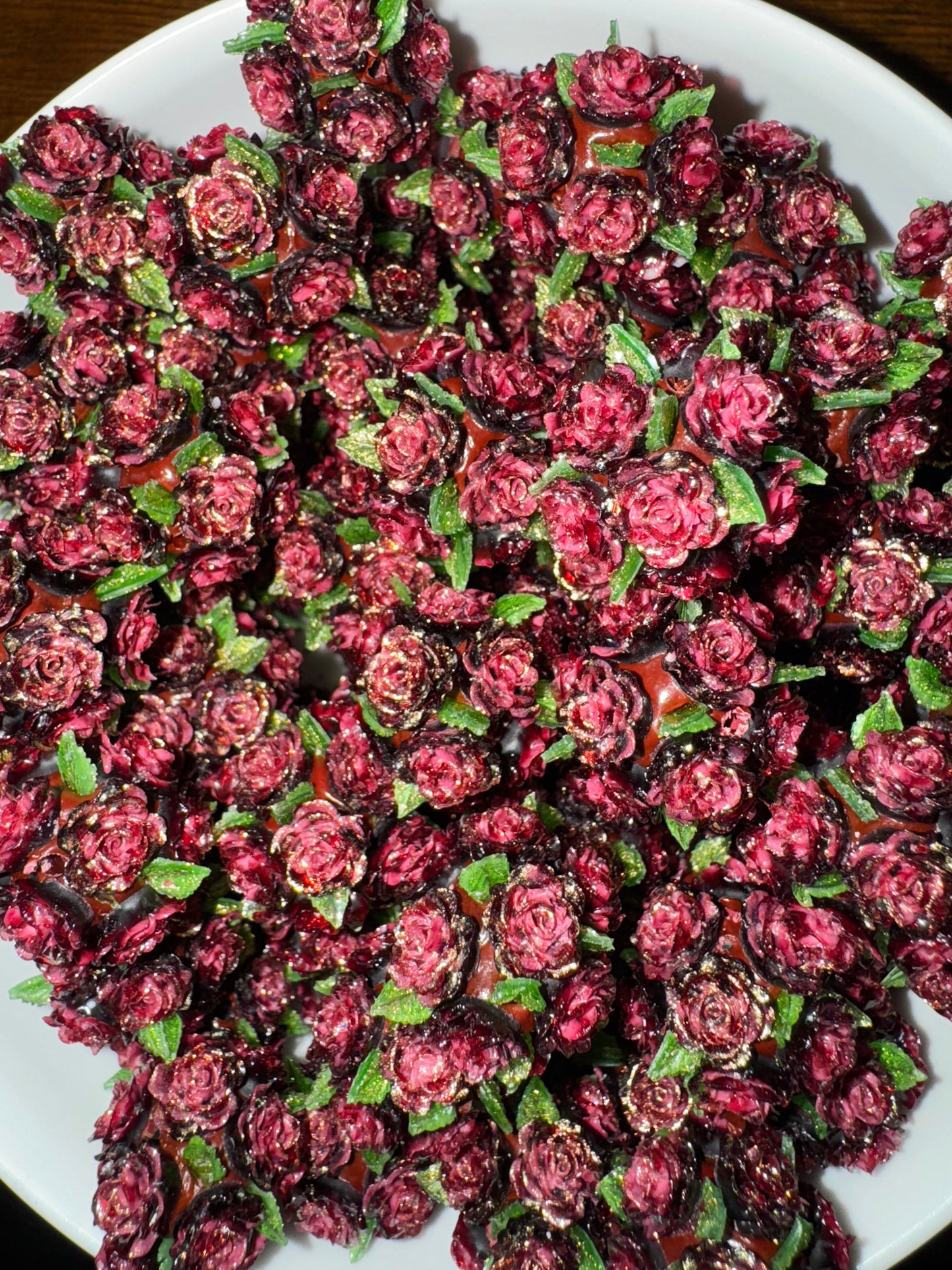 20MM Soft rose beads