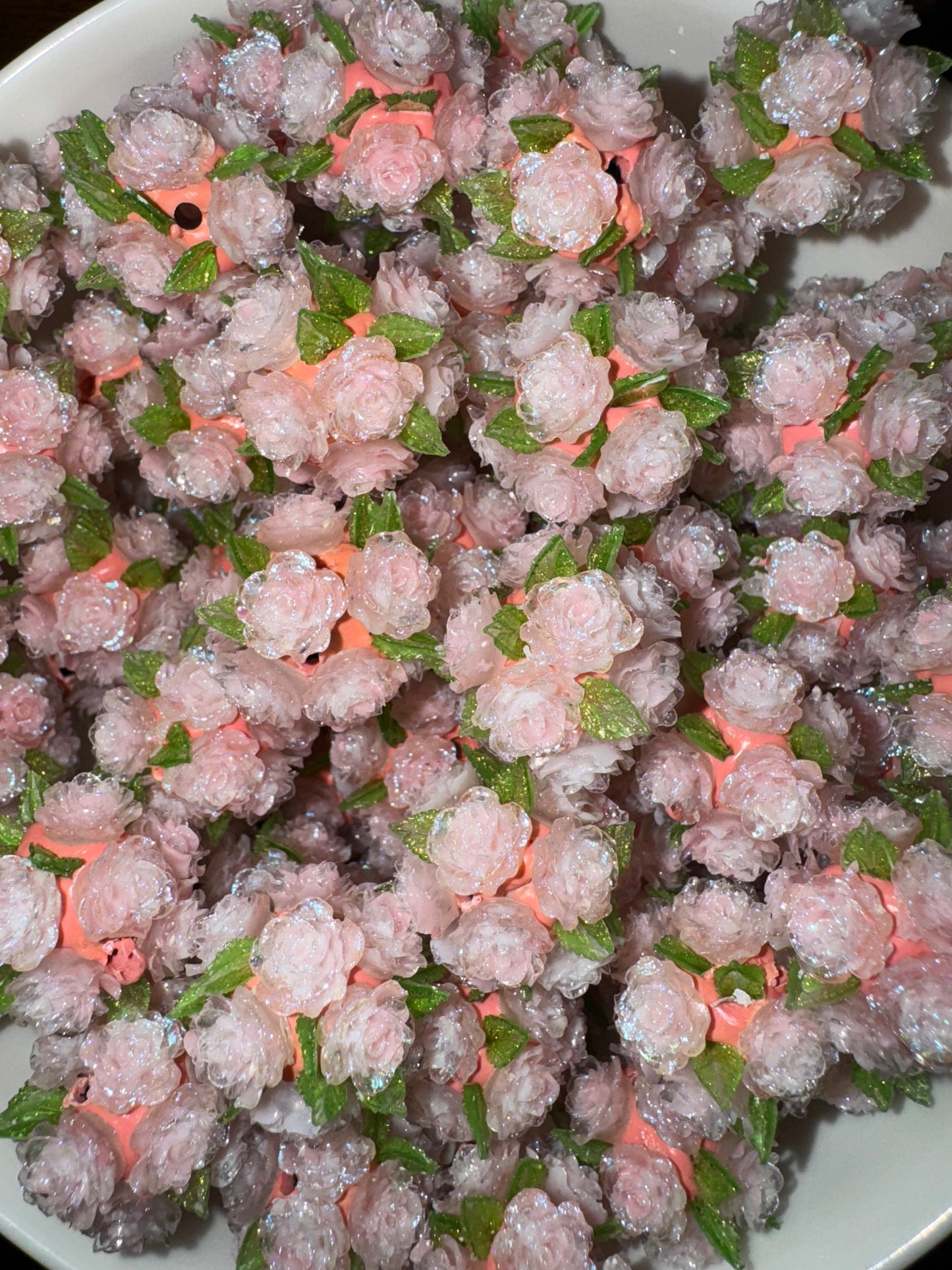 20MM Soft rose beads