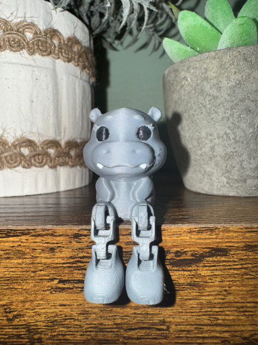 Hazel the hippo 🦛 crazy leg