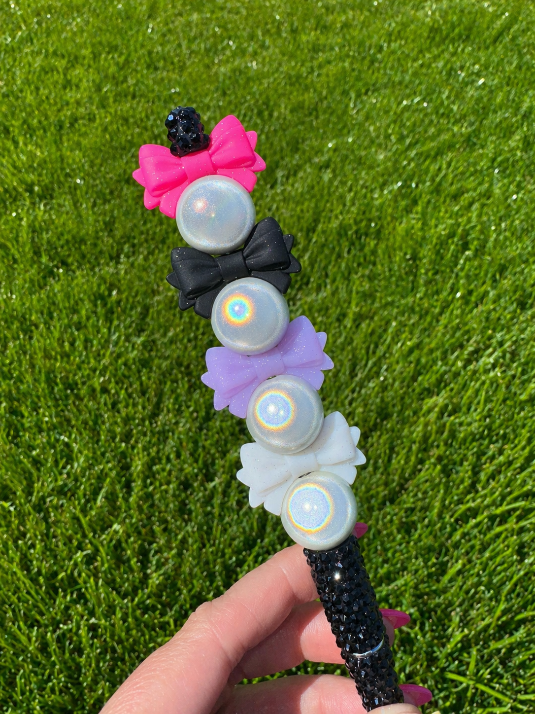 Sweetheart luxe silicone bow
