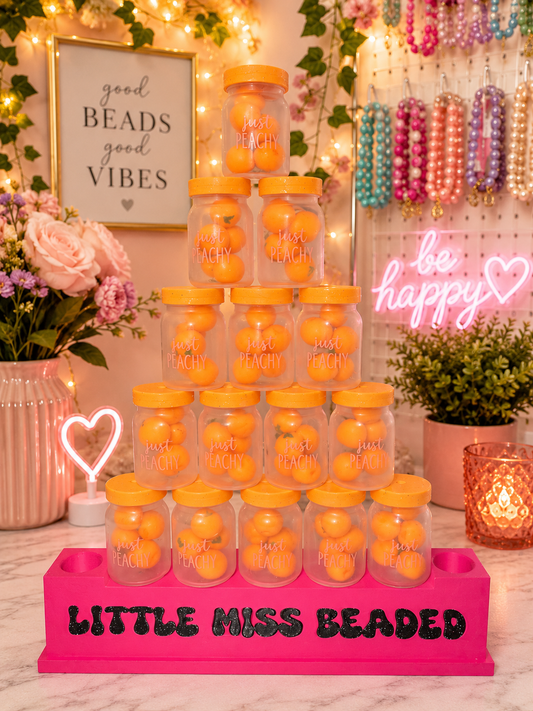 Just peachy jar focal - exclusive collab
