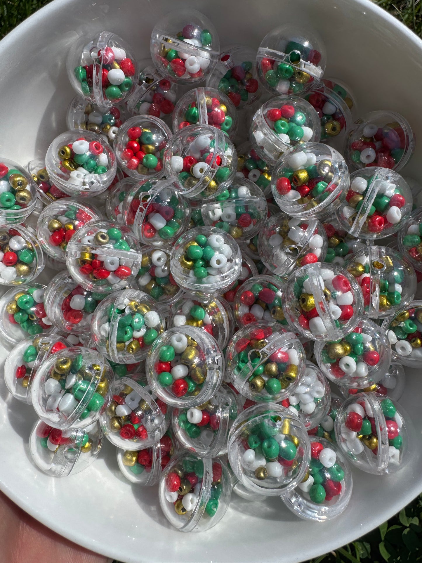 20MM Christmas 🎄 shaker beads